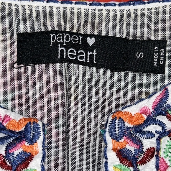 Paper Heart‎ Open Boho Top - Picture 3 of 5
